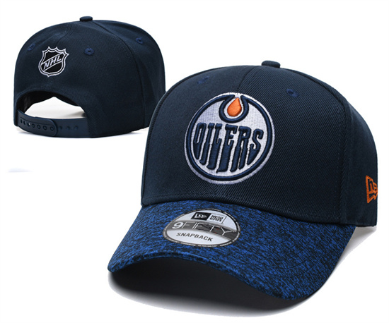 Edmonton Oilers Stitched Snapback Hats-TX243
