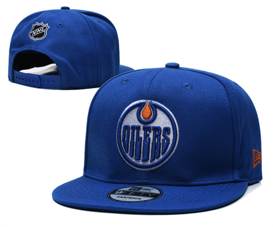 Edmonton Oilers Stitched Snapback Hats-TX246