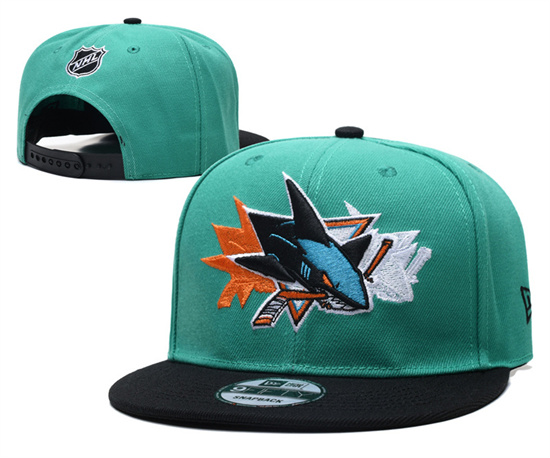 San Jose Sharks Stitched NHL Snapback Hats-TX295