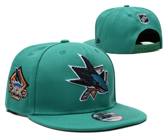 San Jose Sharks Stitched NHL Snapback Hats-TX298