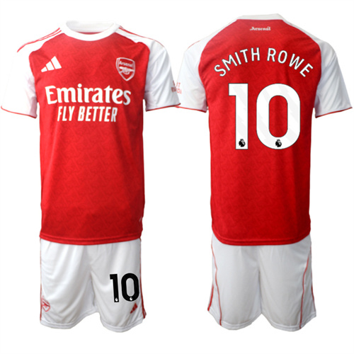 Men's Arsenal #10 SMITH ROWE 2025-26 home Suit Soccer Jerseys