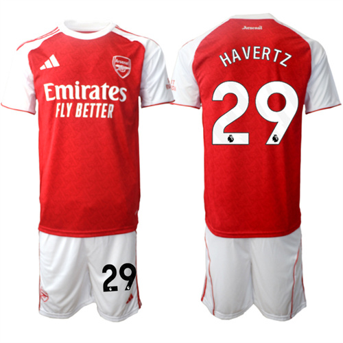 Men's Arsenal #29 HAVERTZ 2025-26 home Suit Soccer Jerseys