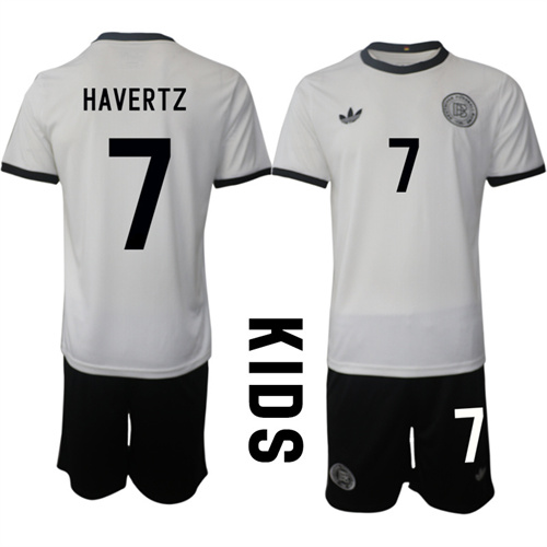 Youth Germany #7 HAVERTZ 2025-26 home Kids Suit Soccer Jerseys