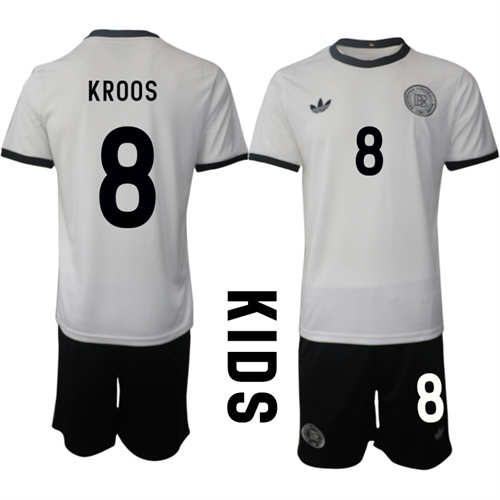 Youth Germany #8 KROOS 2025-26 home Kids Suit Soccer Jerseys