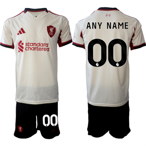 Men's Liverpool Custom Any Name And Number 2025-26 away Suit Soccer Jerseys