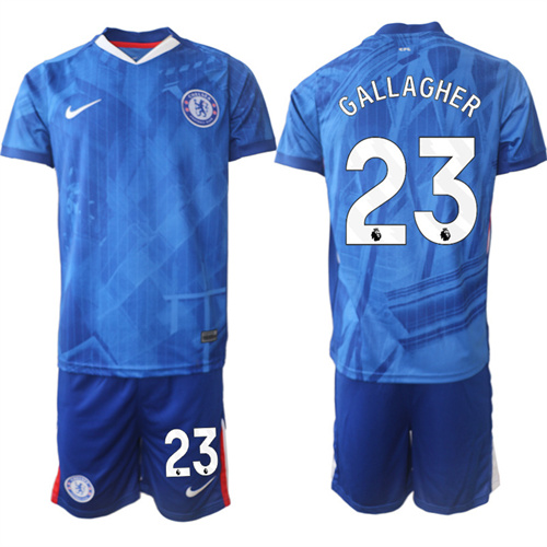Men's Chelsea FC #23 GALLAGHER 2025-26 home Suit Soccer Jerseys