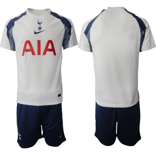Men's Tottenham Hotspur Blank 2025-26 home Suit Soccer Jerseys
