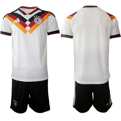 Men's Germany Blank National Team FIFA x World Cup 2026 Home White On Field Jersey