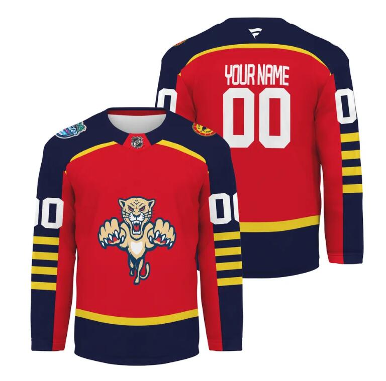 Youth/Women/Men's Florida Panther Custom 2026 Winter Classic Special Hockey Personalized Jersey
