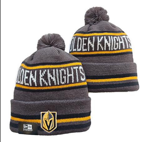 NHL Vegas Golden Knights Beanies Knit Hats-YD1608