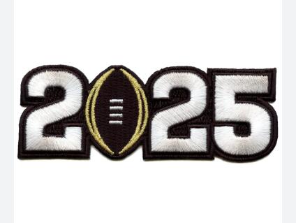 NCAA Notre Dame 2025 Patch Championship 
