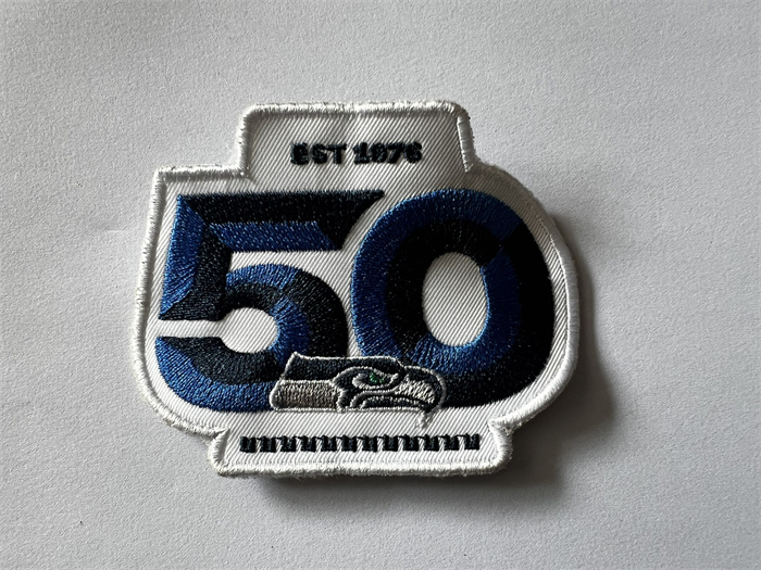 Seattle Seahawks 50th Season Patch