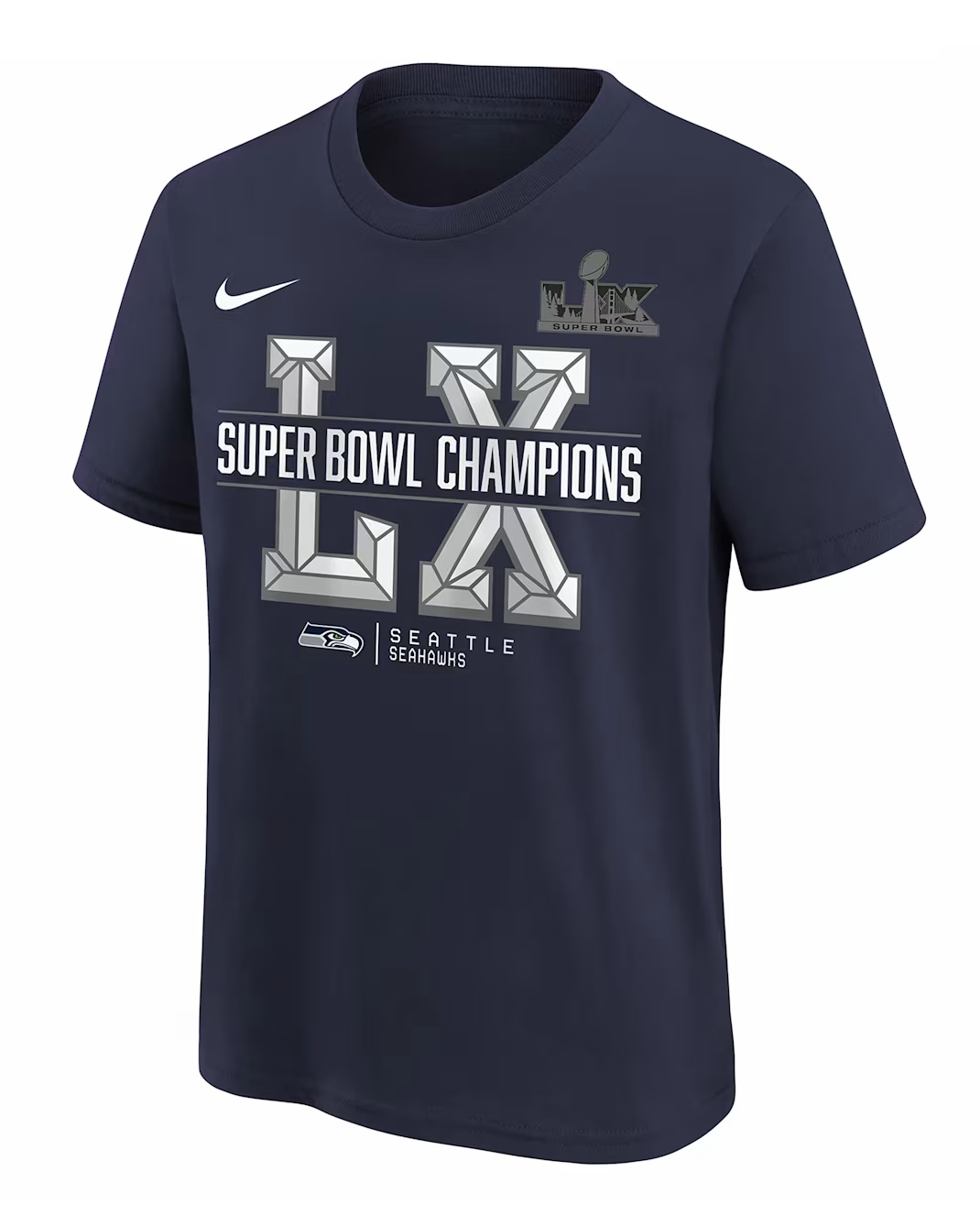 Seattle Seahawks Super Bowl LX Champions T Shirt
