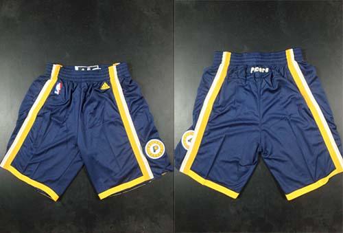 Mens Indiana Pacers Blue NBA Shorts
