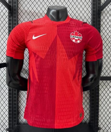Canada Blank Red 2026 World Cup National Team Home Soccer AAA Jersey