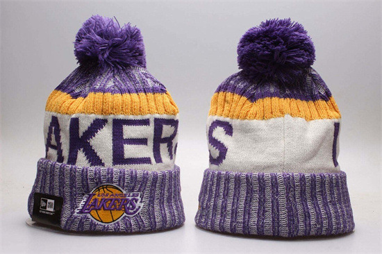NBA Los Angeles Lakers Beanies Knit Hats-YP318