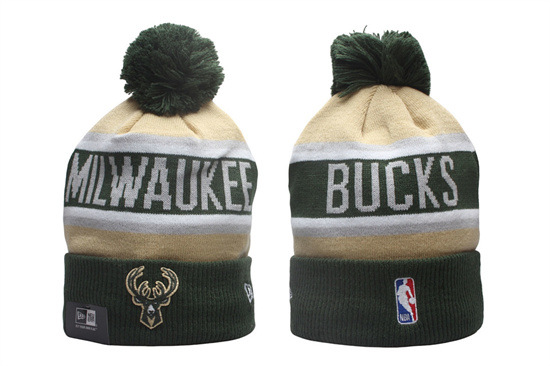 NBA Milwaukee Bucks Beanies Knit Hats-YP323