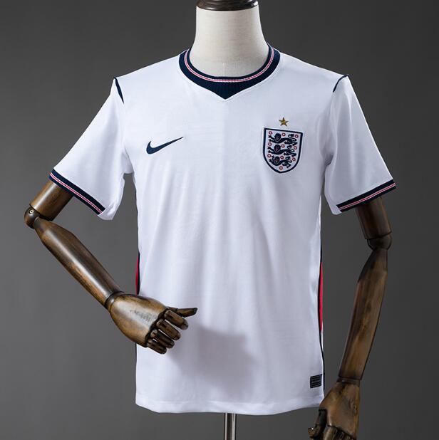 Men's England Blank Or Custom 2026 FIFA World Cup AAA Home White Soccer Jersey