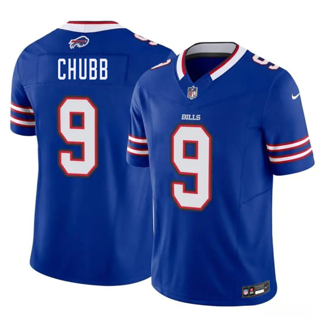 Men's Buffalo Bills #9 Bradley Chubb Blue 2026 F.U.S.E. Vapor Untouchable Limited Stitched Football Jersey