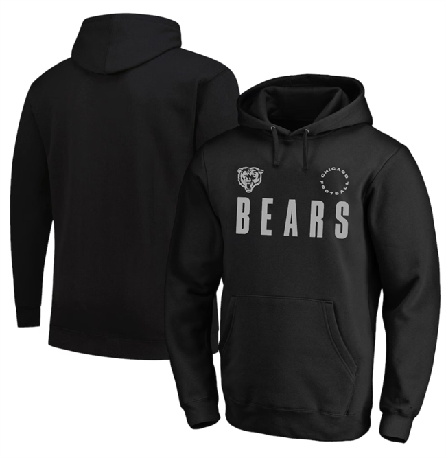 Men's Chicago Bears Black Big & Tall Chip Shot Hoodie
