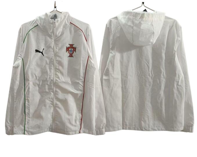 Portugal 2025-26 Tracksuits White Trench Jacket
