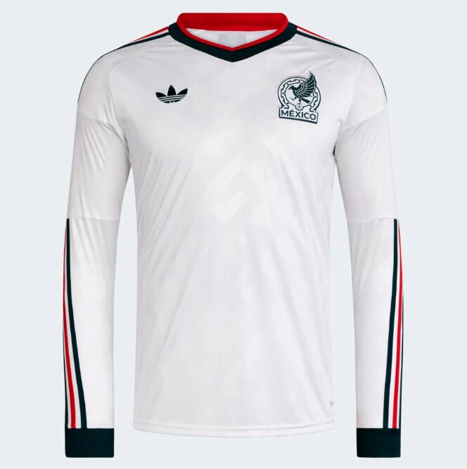 Men's Mexico 2026 World Cup Away Long Sleeve AAA Soccer Jersey