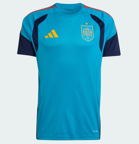 Men's Spain 2026 Training Shirt Blue AAA Jersey