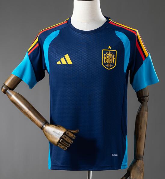 Men's Spain 2026 Training Shirt Royal Blue AAA Jersey