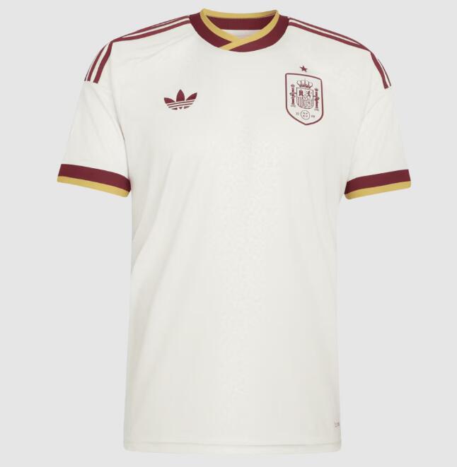 Men's Spain 2026 World Cup Away Soccer AAA Jersey