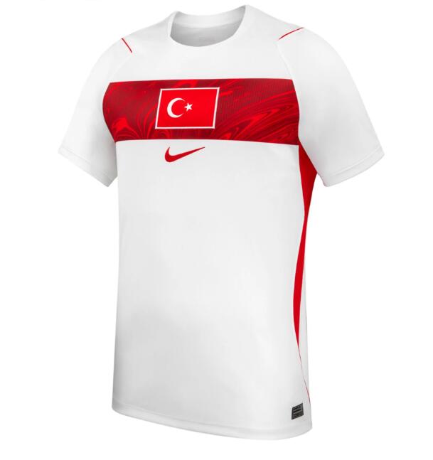 Men's Turkey National Team Blank FIFA x World Cup 2026 Away White On Field AAA Jerseys