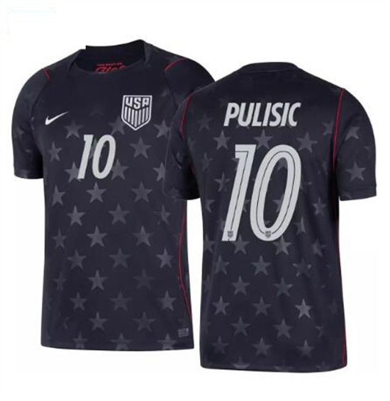 Men's USA Christian Pulisic #10 2026 World Cup FIFA Away Replica Adult USMNT AAA Jersey