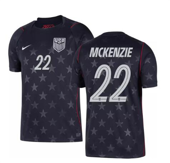 Men's USA Mark McKenzie #22 2026 World Cup FIFA Away Replica Adult USMNT AAA Jersey