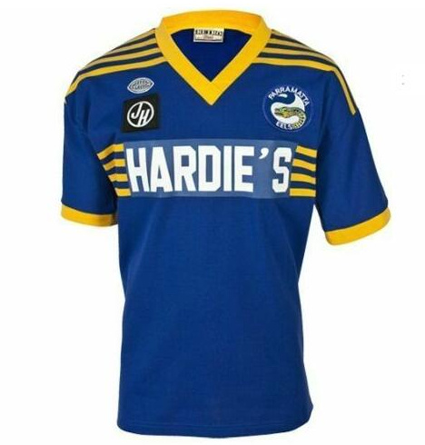 1982 Parramatta Eels Retro Rugby Jersey Shirt