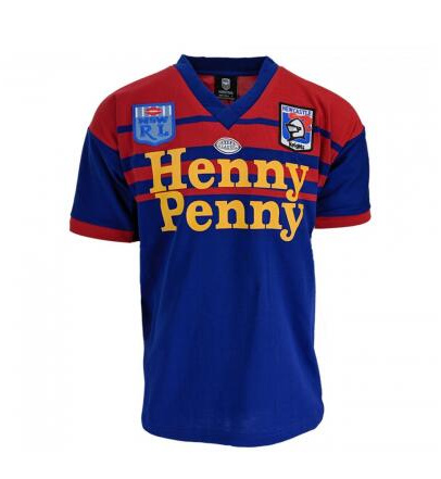 1988 Newcastle Knights Retro Rugby Jersey Shirt