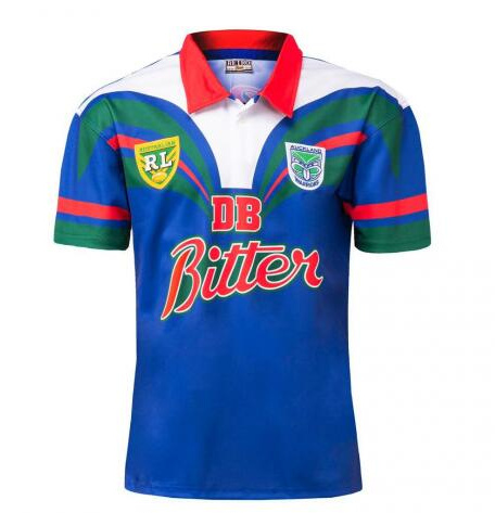 1995 New Zealand Warriors Retro Rugby Jersey Shirt