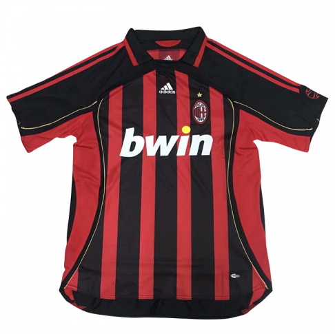 AC Milan 06-07 Retro Home Soccer Jersey Shirt