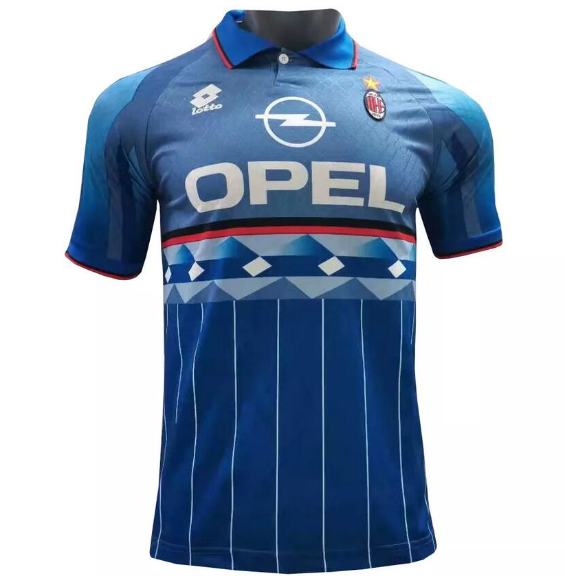 AC Milan 1995-96 Away Soccer Jersey Retro