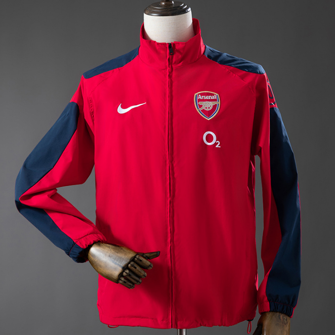 Arsenal 2004-05 Retro Windbreaker Jacket