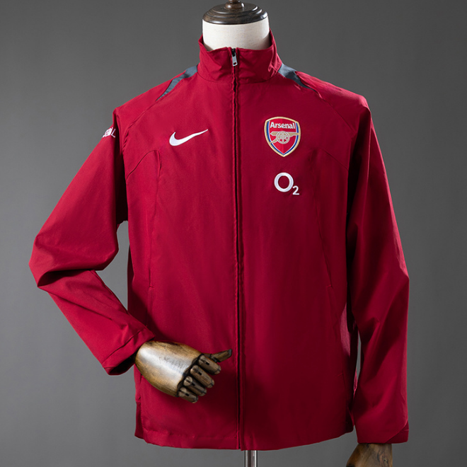 Arsenal 2005-06 Retro Windbreaker Jacket
