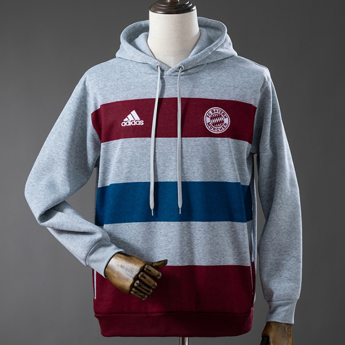 Bayern Munich 2014-15 Retro Hoodie Sweatshirt