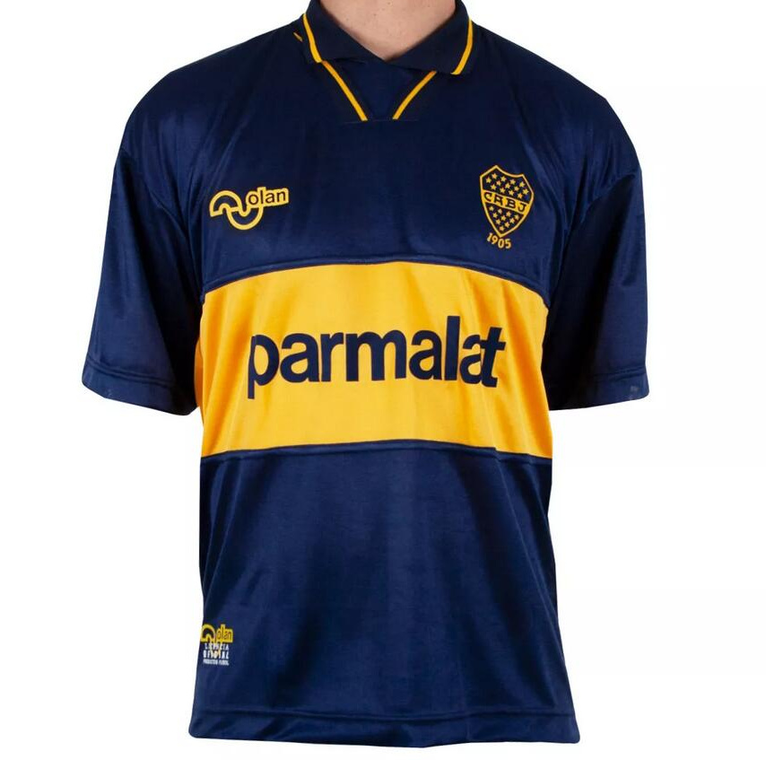 Boca Juniors 1994 Home Soccer Jersey Retro