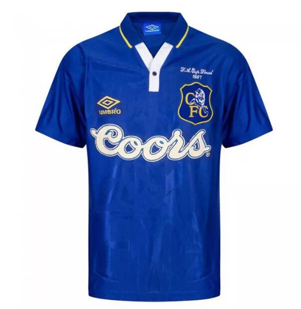 Chelsea 1997 Home Soccer Jersey Retro