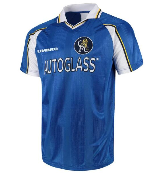 Chelsea 1998 Home Soccer Jersey Retro