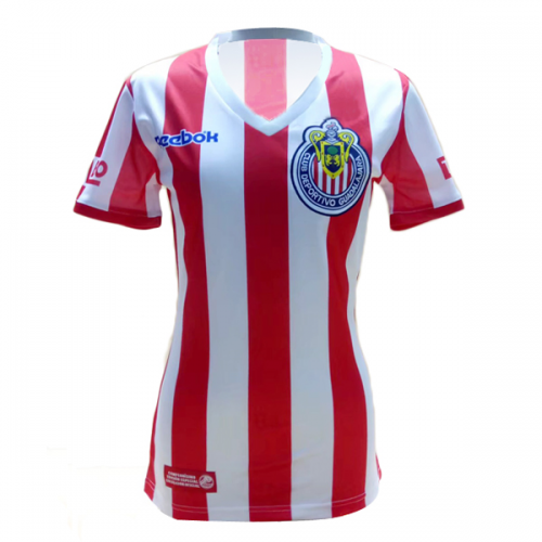 Chivas Deportivo Guadalajara 07-08 Home Retro Women's Commemorative Jersey Shirt