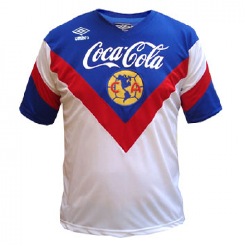 Club America 93-94 Away Retro Soccer Jersey Shirt
