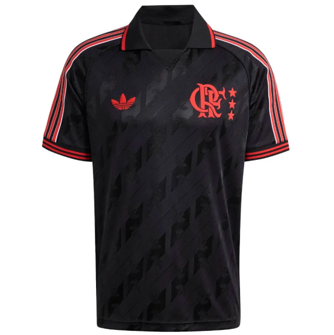 Flamengo 2025-26 Special Edition Retro Black Soccer Jersey