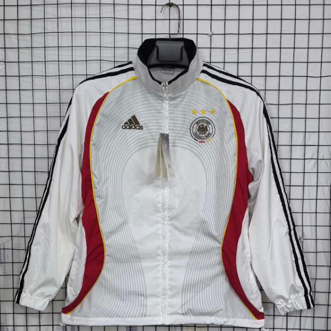 Germany 2006 Retro Windbreaker Jacket White