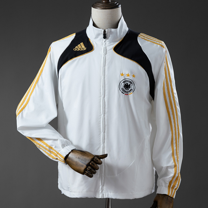 Germany 2008 Retro Windbreaker Jacket White