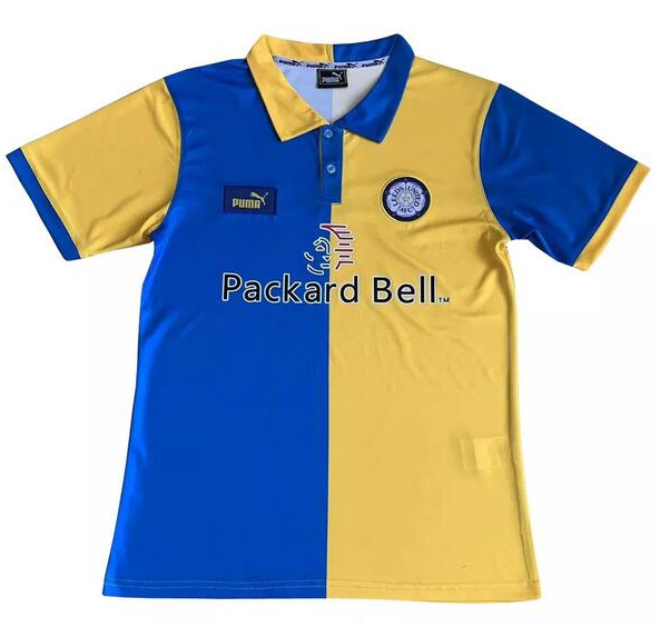 Leeds United 1998 Away Soccer Jersey Retro
