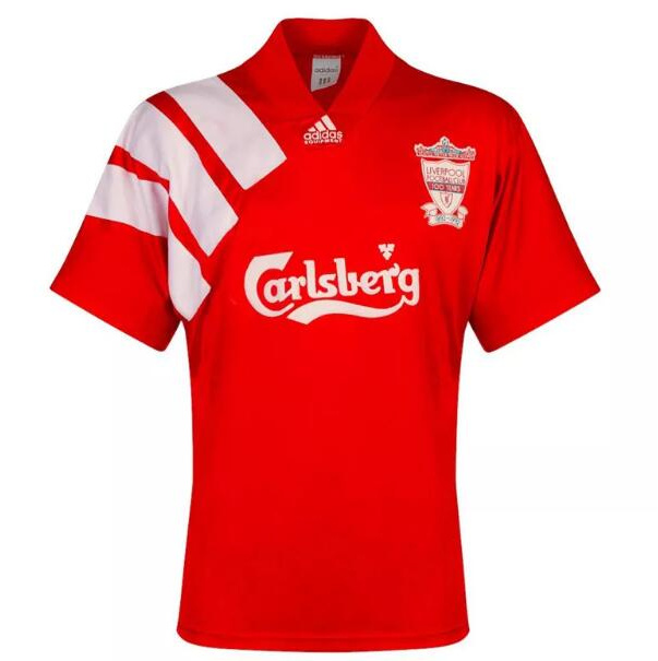 Liverpool 1992 Home Soccer Jersey Retro